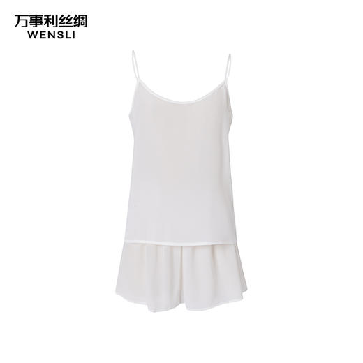 万事利“馥郁”真丝吊带短裤套装 商品图2