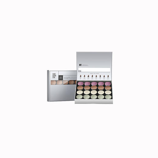 小罐茶银罐4款20罐组合茶 大红袍滇红茶茉莉花乌龙拼装茶叶礼盒装80g 商品图1