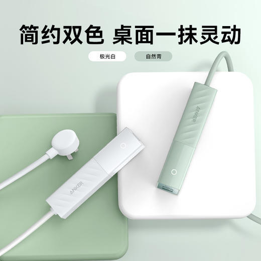 【热销】Anker安克511桌面充电器33W五口合一超小体积插座充电器适用多设备 A9127 商品图6