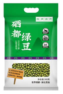 陇间柒月 硒都绿豆300克*3 商品图0