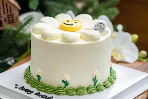 小花祝福语蛋糕 | 昔果 商品图1