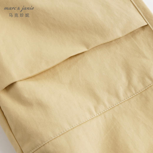 马克珍妮秋装新款 男女童工装风全棉束脚飞行裤 儿童降落伞裤231716 商品图3