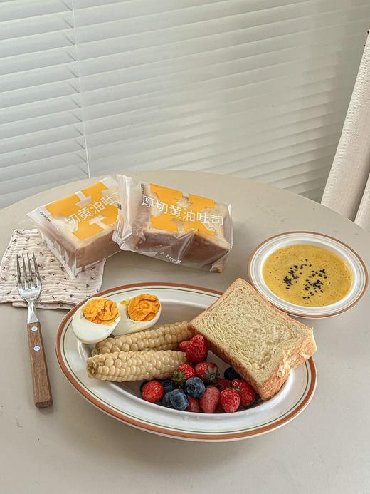 【一只小叉叉厚切黄油吐司】3.5cm超厚切🍞旗舰店29.9一箱❌跟团两箱39.8❗❗ 商品图3