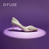 迪芙斯D:FUSE女鞋秋款单鞋女高跟鞋格利特蝴蝶结宴会单鞋女DF33114073 商品缩略图10