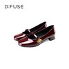 【甜梦少女】迪芙斯D:FUSE女鞋秋款单鞋女玛丽珍鞋漆皮圆头法式复古女鞋DF33111272 商品缩略图2
