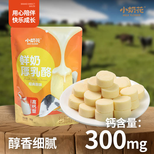 小莉-小奶花鲜奶厚乳酪90g 商品图2