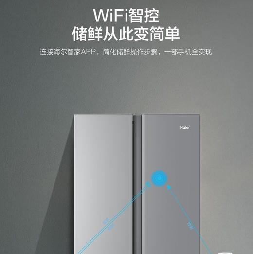 海尔（Haier）冰箱 BCD-481WGHSSEDS9U1 商品图5