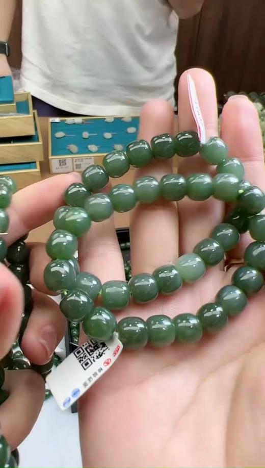 碧玉单圈-老形珠9*10 商品图0