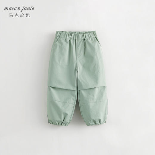 马克珍妮秋装新款 男女童工装风全棉束脚飞行裤 儿童降落伞裤231716 商品图1