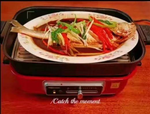 特百惠红色多功能锅煎锅炖锅 商品图4