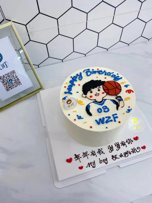 手绘篮球小男孩 商品图1