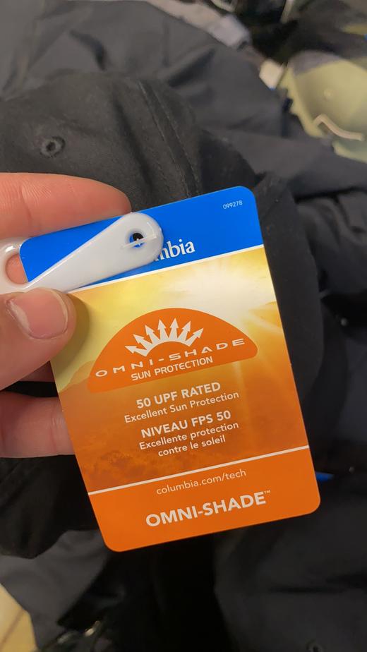 Columbia/哥伦比亚  UPF50 男女同款刺绣标户外防晒鸭舌帽 商品图2