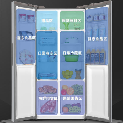 海尔（Haier）冰箱 BCD-481WGHSSEDS9U1 商品图2