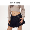 [断码]lost in echo设计师品牌美拉德风休闲时尚短裙裤低腰百褶牛仔短裙 商品缩略图2