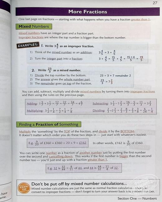 英国CGP教材 KS3 Complete Revision & Practice Foundation KS3数理基础课程练习2册 科学+数学 11-13岁 商品图7
