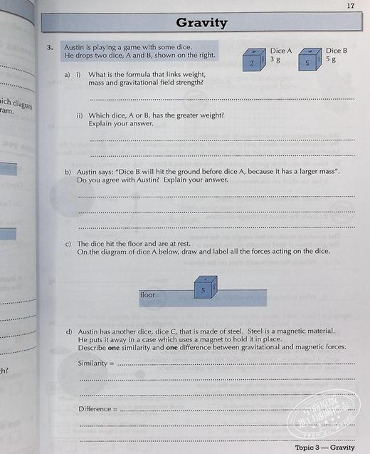 预售 CGP Year 8 Maths Workbook 八年级中学数学科学综合教辅3册 练习含答案 学练结合 KS3 12-13岁 初中中考 商品图7