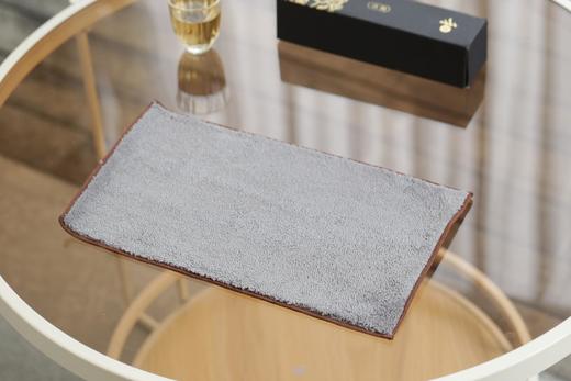 禾器新品皮茶巾高档复古双面禅意吸水简约茶布布垫精美中国风便携 商品图14