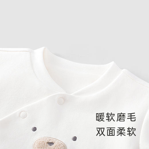 【商场同款】婴儿连体衣男女宝宝可爱小熊家居服秋冬保暖 商品图1