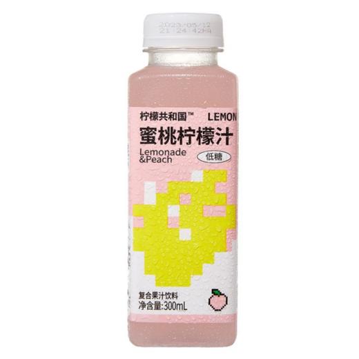 柠檬共和国蜜桃柠檬汁（水蜜桃复合果汁饮料）300毫升 商品图0
