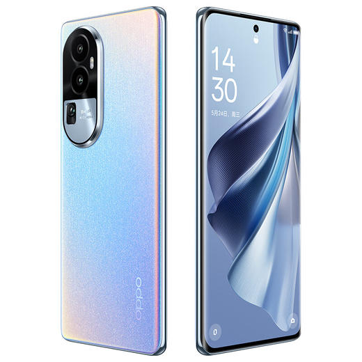 OPPO Reno10 超光影长焦镜头6400 万水光人像80W闪充 120Hz OLED 超清曲面屏 5G手机 商品图5