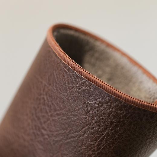 禾器新品皮茶巾高档复古双面禅意吸水简约茶布布垫精美中国风便携 商品图1