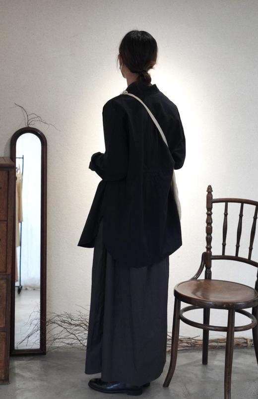 elsa esturgie 前开襟挂脖连衣裙裤V领无袖 商品图7