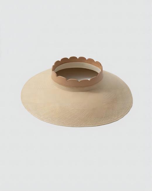 Blanc - NT116 DONNA-NATURAL STRAW - NATURAL LEATHER - 帽子 - 自然皮革 商品图2