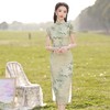 老上海民国风，丝麻旗袍改良时尚连衣裙BJS6379 商品缩略图2