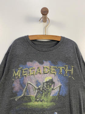 MEGADETH 麥加帝斯 摇滚乐队 短袖T恤 _SST(S)