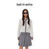 lost in echo设计师品牌小众舒适百搭低腰学院风衬衫百褶连衣裙女 商品缩略图0