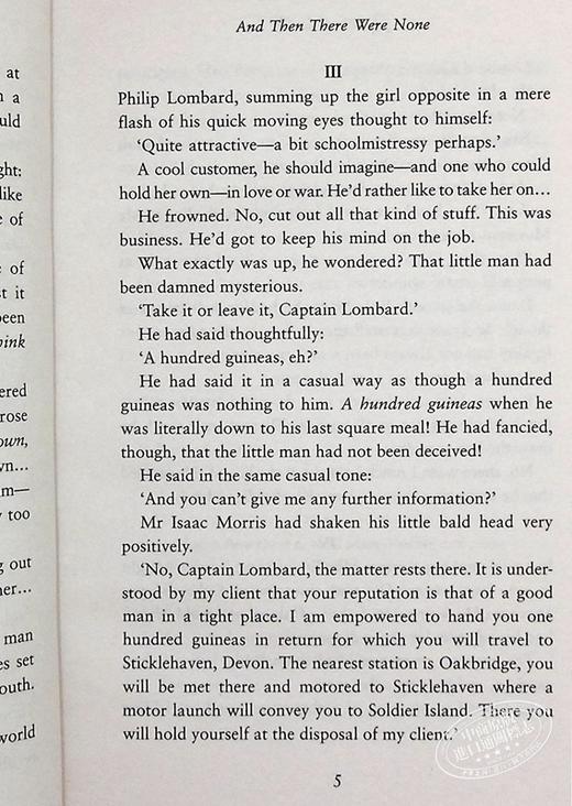 【中商原版】阿加莎 克里斯蒂 无人生还 新版 AND THEN THERE WERE NONE The World’s Favourite Agatha 英文原版 商品图5