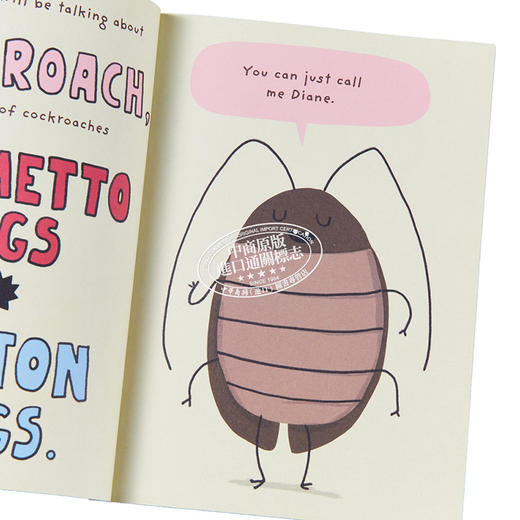 【中商原版】The Disgusting Critters 渣渣的昆虫系列 儿童绘本10册套装 Elise Gravel 小动物生物知识科普 英文原版 6-9岁 商品图3