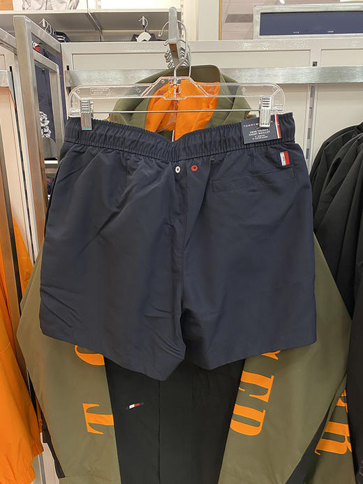 Tommy Hilfiger/汤米 男士夏季印花抽绳网格内衬5英寸沙滩裤 商品图1