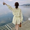天丝防晒休闲套装女夏高级感时尚活泼减龄衬衫运动阔腿短裤两件套 商品缩略图4