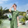 连衣裤连体衣女装2023夏季新款连体裤工装裤松紧腰显瘦设计感小众 商品缩略图0