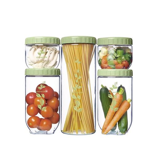 乐扣乐扣LOCK&LOCK新概念储物罐五件套INL 301S3FU 商品图3