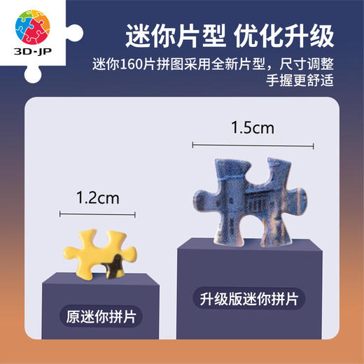 160片 迷你拼图 Q1119 Evgeny Lushpin-塞纳河畔 商品图2