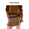 [断码]lost in echo设计师品牌美拉德风休闲时尚短裙裤低腰百褶牛仔短裙 商品缩略图0