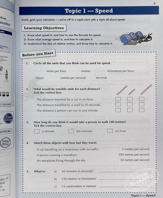 预售 英国CGP教材 Year 7 Catch-Up Workbook KS3七年级数学科学综合教辅3册套装 学练结合 练习含答案 11-12岁 商品图4