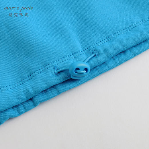 【3D空气棉】马克珍妮秋装新款男童半拉链立领运动卫衣上衣231376 商品图4