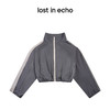 lost in echo设计师款不对称拼色拉链设计宽松短款外套运动长裙 商品缩略图4