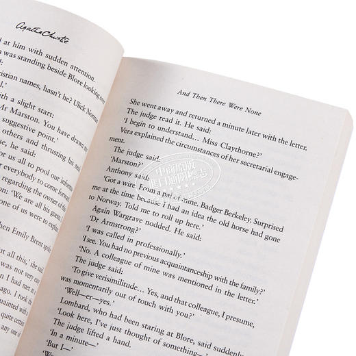 【中商原版】阿加莎 克里斯蒂 无人生还 新版 AND THEN THERE WERE NONE The World’s Favourite Agatha 英文原版 商品图3