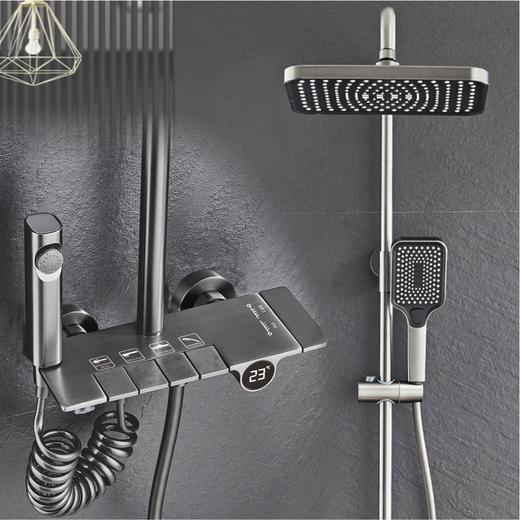 7243莫扎特数显-水镀枪灰 商品图0