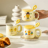 摩登主妇马克杯家用女生可爱陶瓷带盖水杯小众办公室早餐杯咖啡杯 商品缩略图0