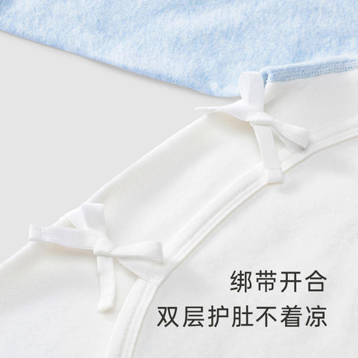 [限时秒杀]【商场同款】英氏婴儿哈衣男宝女宝云朵保暖连体衣秋冬 商品图3