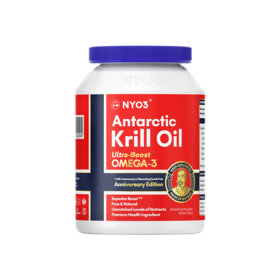 NYO3诺威佳挪威进口纯南极阿蒙森磷虾油90粒56%磷脂升级omega3