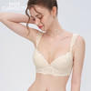 好奇蜜斯法式蕾丝大胸显小内衣女性感夏季薄款文胸罩套装上托新款森塔 商品缩略图0