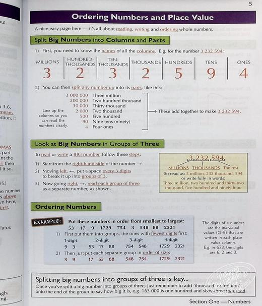 英国CGP教材 KS3 Complete Revision & Practice Foundation KS3数理基础课程练习2册 科学+数学 11-13岁 商品图4