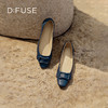 迪芙斯D:FUSE女鞋秋款单鞋女方头羊皮几何扣柔软舒适平底鞋DF33111081 商品缩略图14