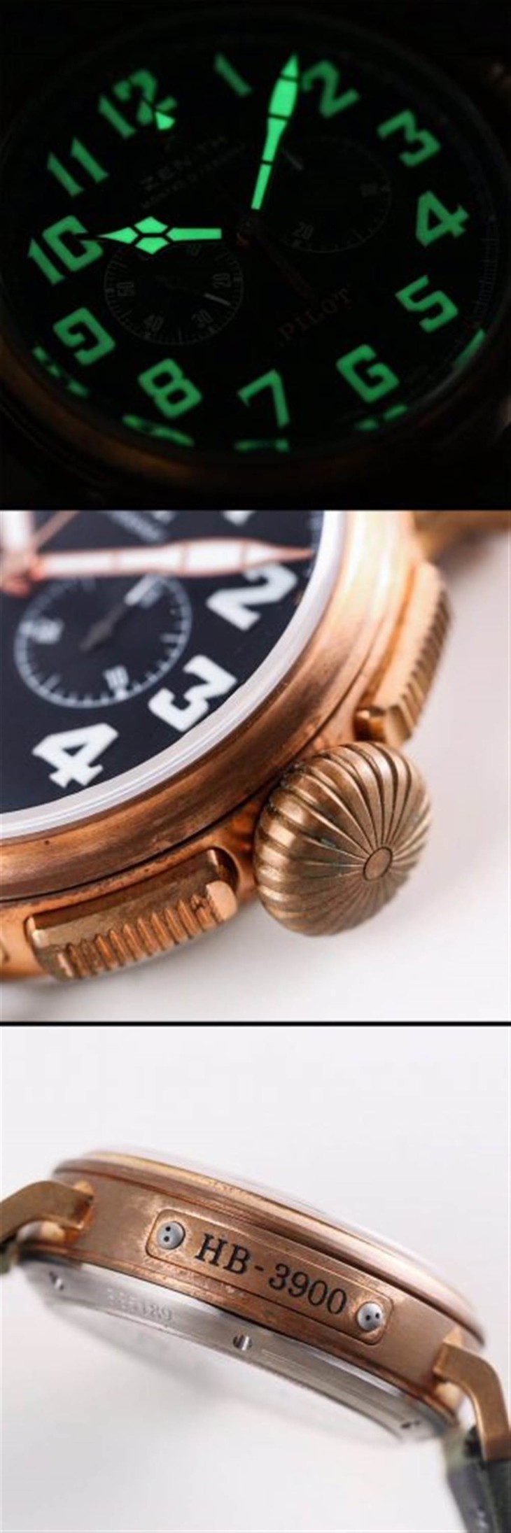 XF厂真力时飞行员系列29.2430.4069/21.C800青铜咖啡骑士腕表首发详解